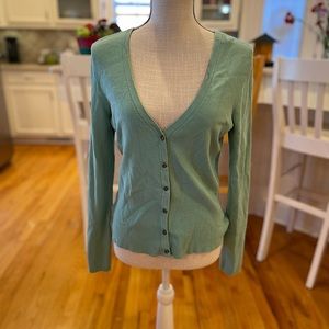 [Loft] seafoam green cardigan
